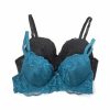 * Basics Womens B. Luxe 2Pk Push-Up Bras Bx4705-2Pkp Basics