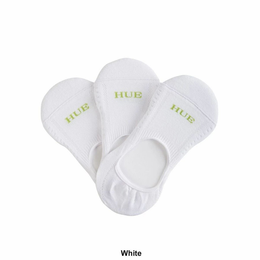 * Basics Womens Hue 3Pk. Air Cushioned Liner Socks Basics