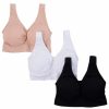 * Basics Plus Size Delta Burke 3Pk. Comfort Bras Db2539-3Pkaj Basics