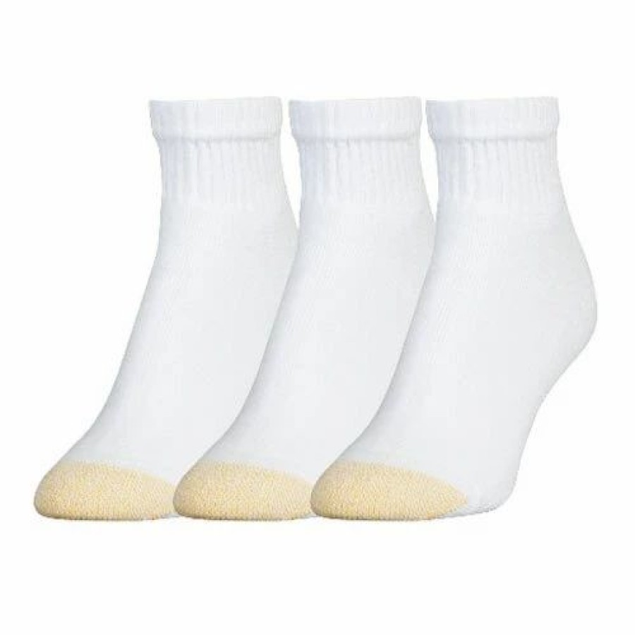 * Basics Womens Gold Toe 3Pk. Ultra Tec Ankle Socks Basics