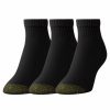 * Basics Womens Gold Toe 3Pk. Ultra Tec Quarter Socks Basics