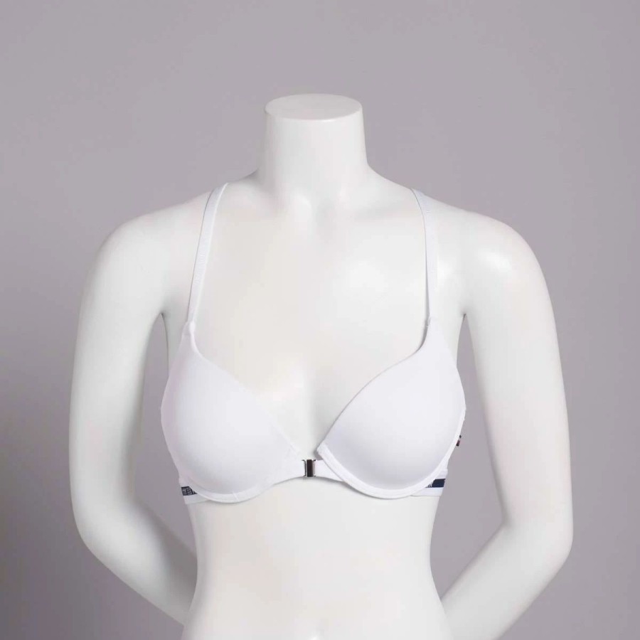 * Basics Womens Tommy Hilfiger Micro Racerback Push Up Bra R72T626 Basics