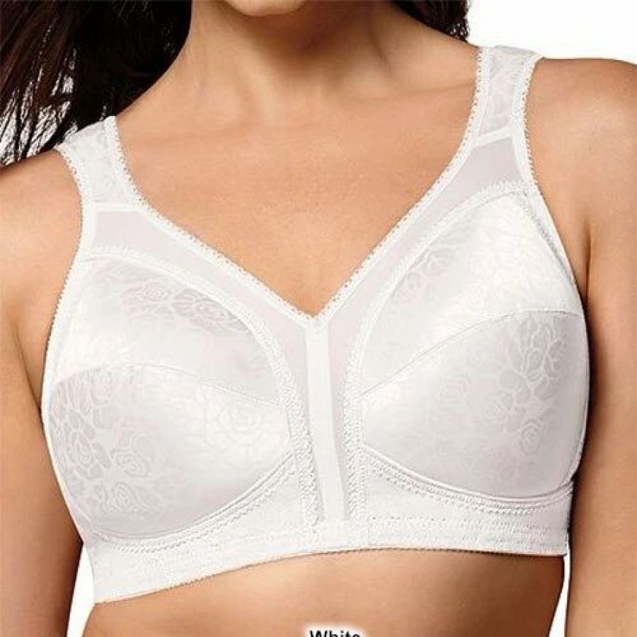 * Basics Womens Playtex 18 Hr Ultimate Shoulder Comfort Wirefree Bra 4693 Basics