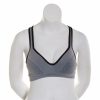 * Basics Womens Shadow Sport Medium Impact Molded Cup Sports Bra Basics