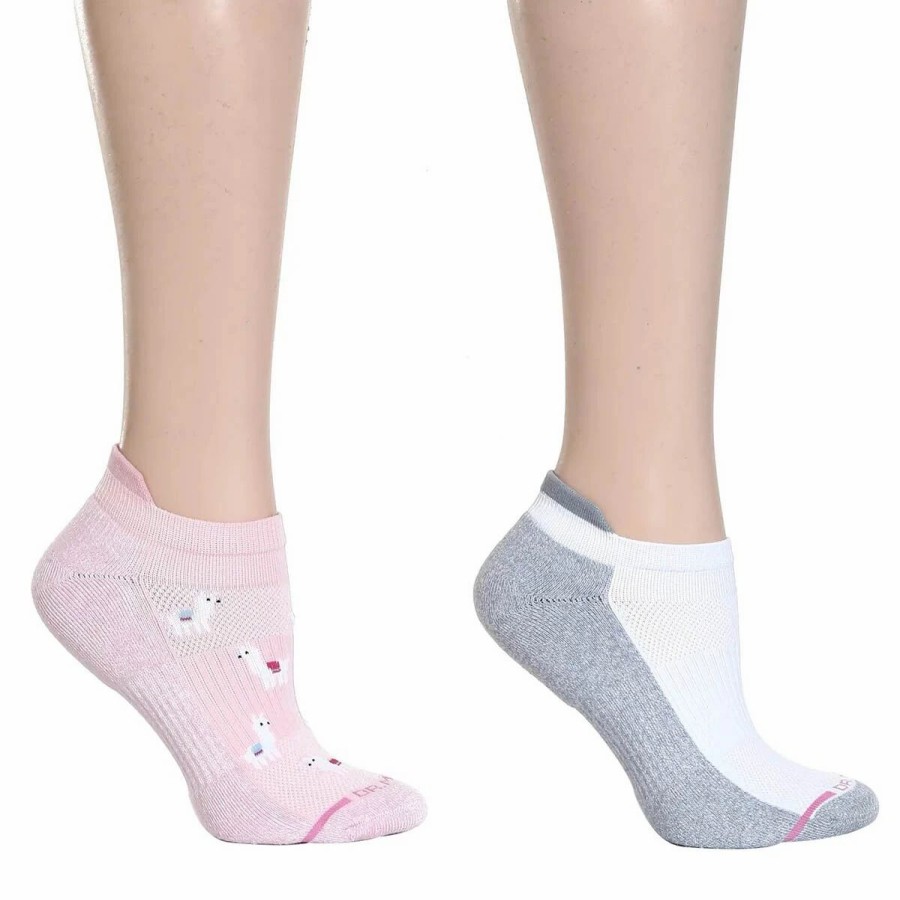 * Basics Womens Dr. Motion Llama Ankle Socks Basics