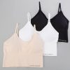 * Basics Womens Laura Ashley 3Pk. Comfort Bralettes Ls8290-3Pkx Basics