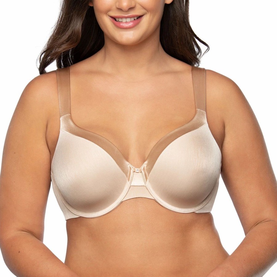 * Basics Womens Vanity Fair Zoned-In Support Full Figure Bra 0076338 Basics