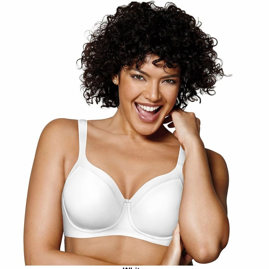 * Basics Womens Playtex Secrets Shaping Balconette Wire-Free Bra Us4824 Basics