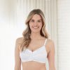 * Basics Womens Bestform Wireless Cotton Bra With Front Closure 5006770 Basics