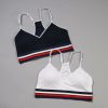 * Basics Womens Tommy Hilfiger 2Pk Rib Racerback Comfort Bralettes R87T626 Basics