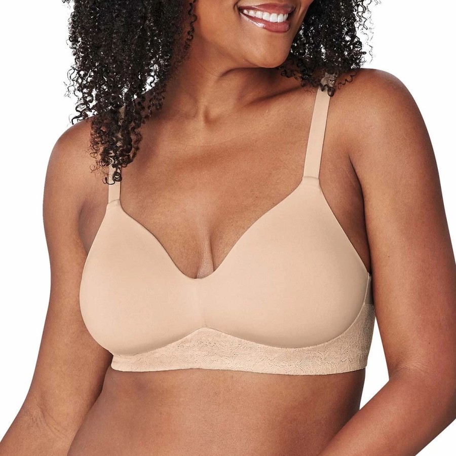 * Basics Womens Playtex Secrets Breathable Wire Free Bra Us4830 Basics