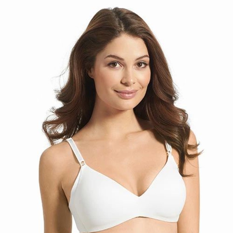 * Basics Womens Warner'S No Side Effects Wire-Free Bra 01056 Basics