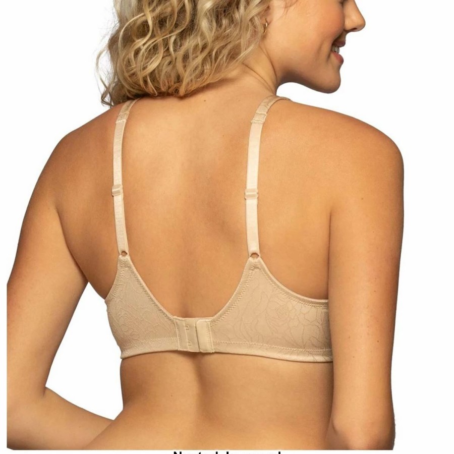 * Basics Womens Vanity Fair Body Shine Full Coverage Wire Free Bra Basics