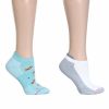 * Basics Womens Dr. Motion 2Pk. Corgi Dog Compression Ankle Socks Basics