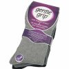 * Basics Womens Gentle Grip 3Pk. Solid Crew Socks Basics