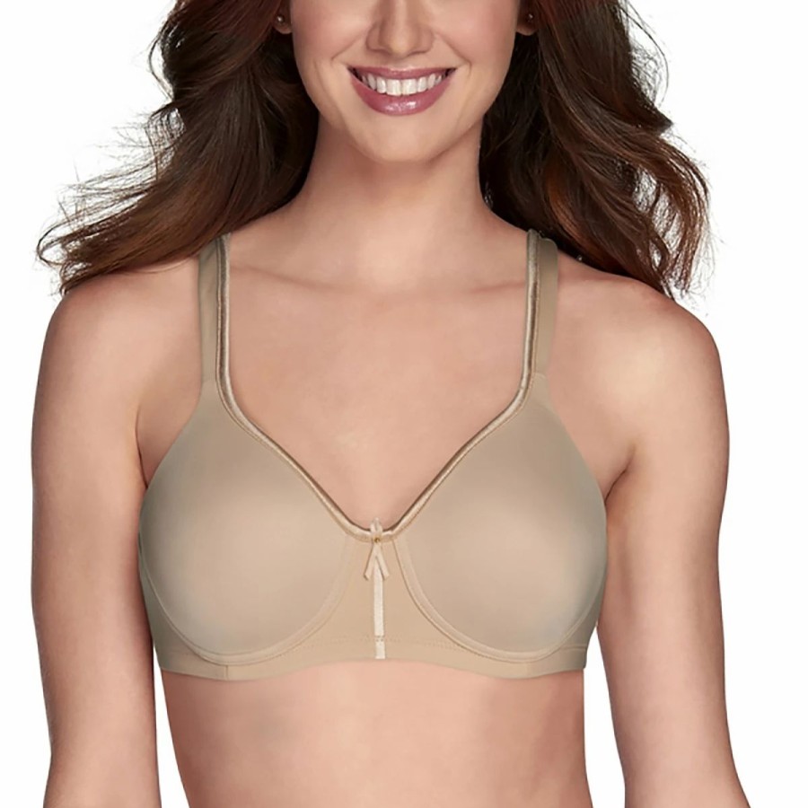 * Basics Womens Vanity Fair Body Caress Wire-Free Bra 72335 Basics