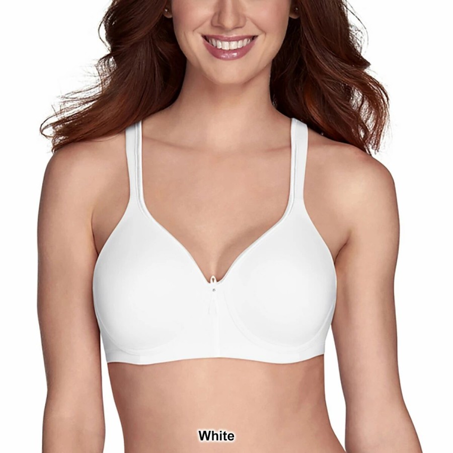 * Basics Womens Vanity Fair Body Caress Wire-Free Bra 72335 Basics