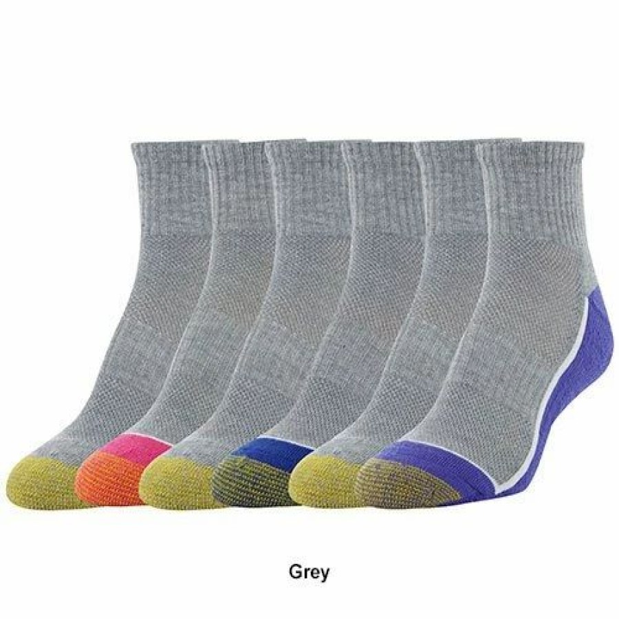 * Basics Womens Gold Toe 6Pk. Mesh Sport Socks Basics