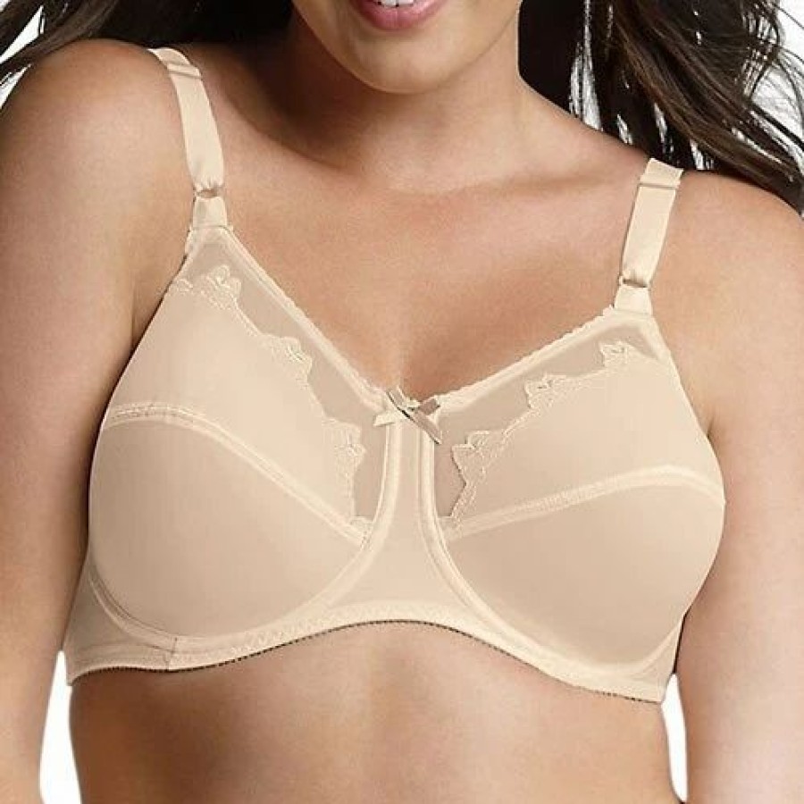 * Basics Womens Bali Flower Underwire Bra 0180 Basics