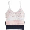 * Basics Womens Laura Ashley 3Pck. Seamless Comfort Bras Ls6115-3Pka Basics