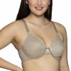 * Basics Womens Vanity Fair Beauty Back Underwire Bra With Lace 0076382 Basics